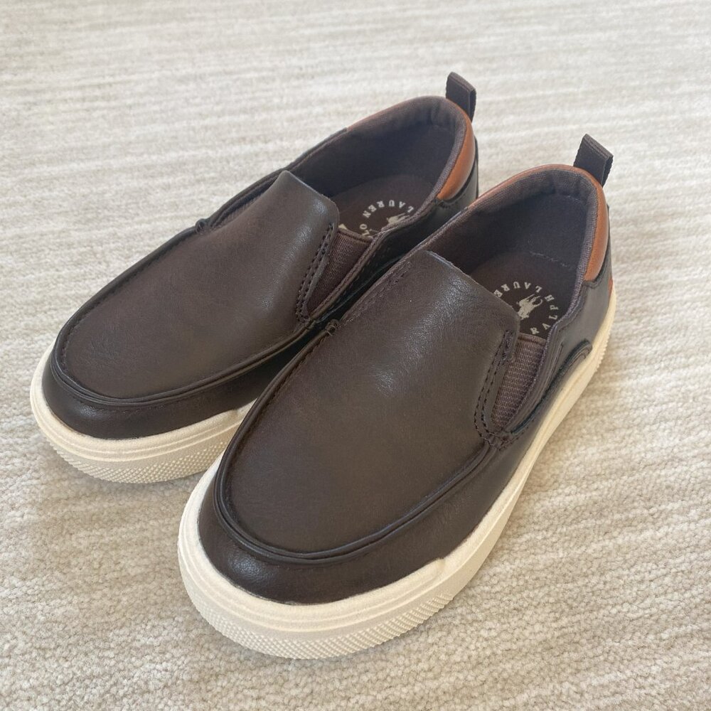 Polo Ralph Lauren Toddler Kids Filip Slip-On Casual Sneakers